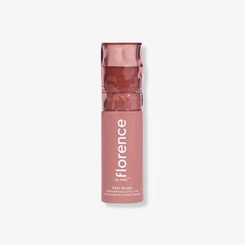 florence by mills STAY PLUSH SERUM INFUSED LIP OIL TINT COCONUT COLADA SOLD OUT